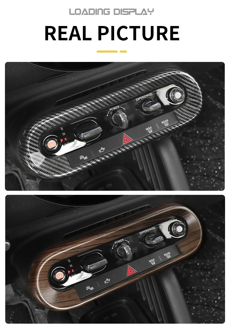Auto Zentrale Steuerknopf Panel Shell Für BMW MINI Cooper E/SE J01 J05 U25 F65 F66 F67 Countryman Auto innen Dekoration Abdeckung – Detail 11