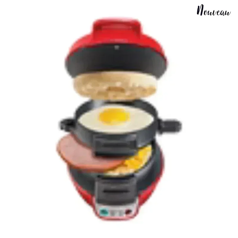 Hamburger machine household small breakfast machine multi-function light food machine 2