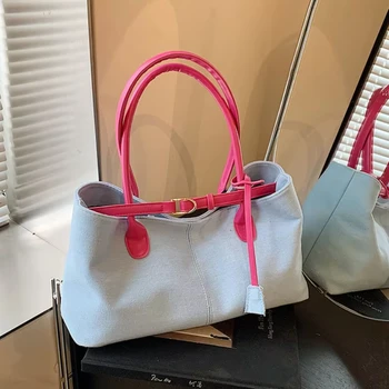2026 Borsa da pendolarismo versatile alla moda di alta qualità Borsa a tracolla singola per ascella semplice casual di grande capacità per le donne