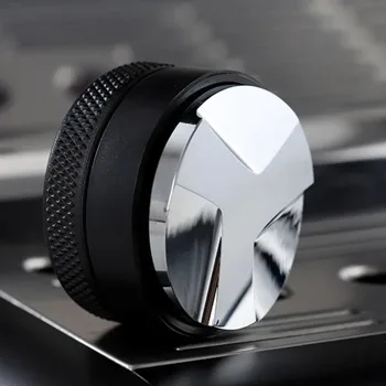 ABS Aluminum Coffee Tamper 3 Angled Slopes Palm Tamper Adjustable Coffee Distributor Espresso Distribution Tool 51/53/58mm