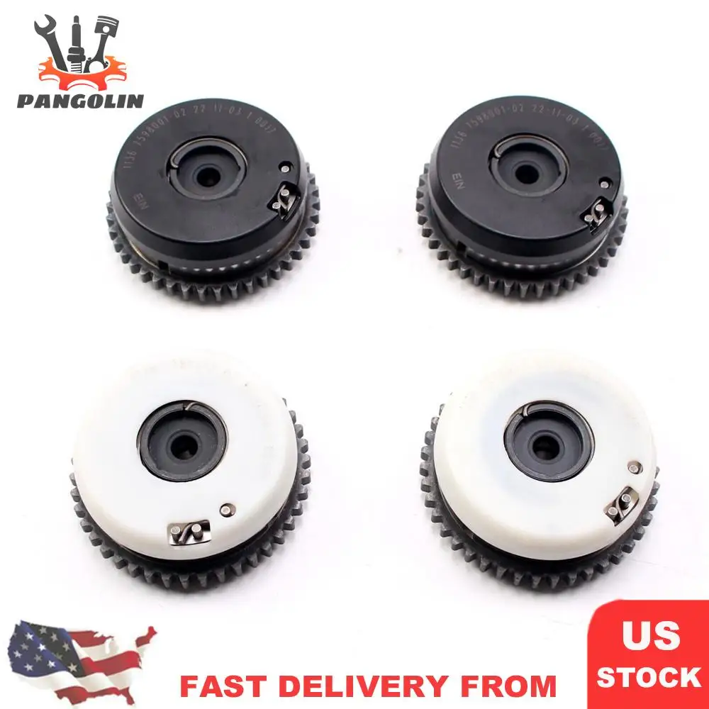 

4x Intake & Exhaust Camshaft Sprockets for B7 550I X5 X6 N63B44A S63B44A 4.4L V8 11367598001 11367598002 11367600085 11367600086