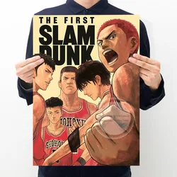 Vintage Slam Dunk Masterpiece Poster for Dormitory, Bedroom & Restaurant Decor (S1 - 73 - 14)