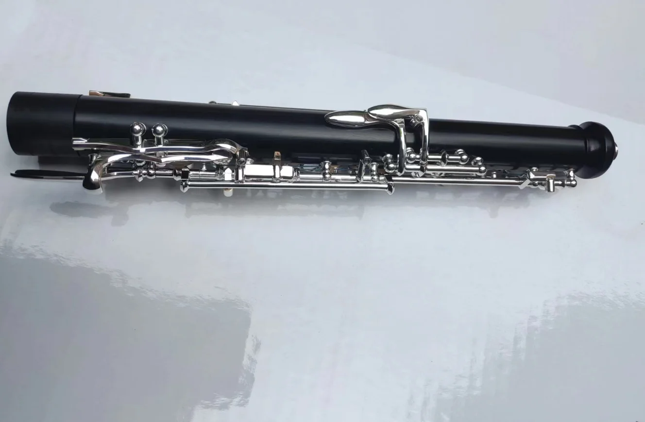Full Automatic Black Wood silver Oboe