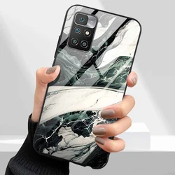 Premium Tempered Glass Protective Phone Case with Hard PC Back Cover for Redmi 12C (1)