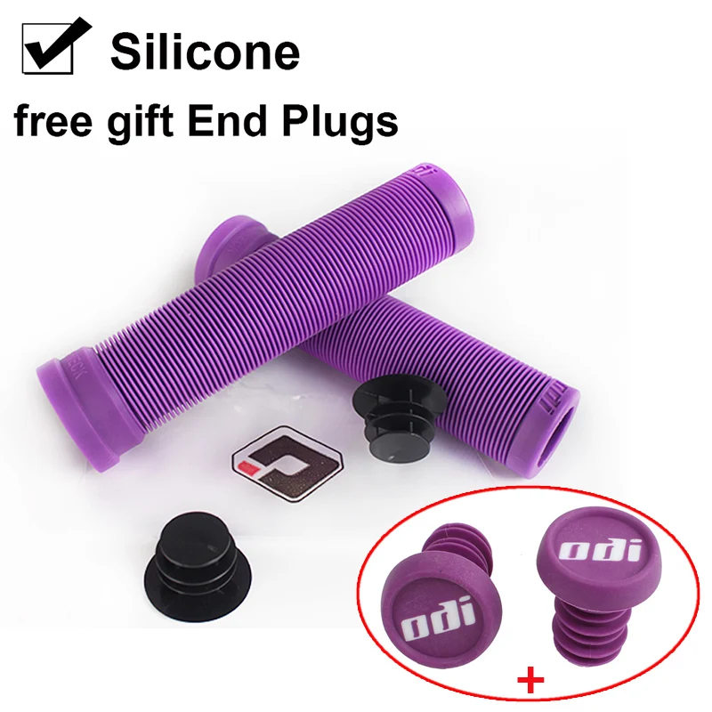 Poignées De Guidon De Vélo Antidérapantes - Porte-freinage - Manches En Silicone Rose
