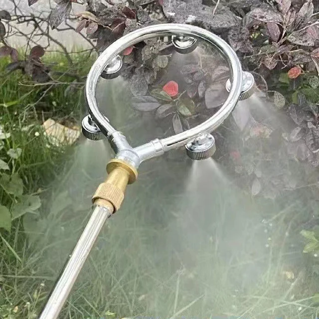 High Pressure Atomization Circular Nozzle Nozzle Five-Hole Circular Nozzle Stainless Steel Sprinkler Water Flowers And Trees High Pressure Atomization Circular Nozzle Nozzle Five-Hole Circular Nozzle Stainless Steel Sprinkler Water Flowers And Trees