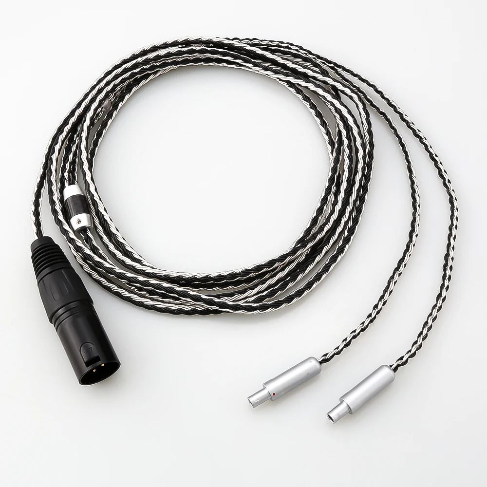 Hifi 4 Pin Xlr 4.4Mm 2.5Mm 3.5Mm 6.35Mm Jack 16 Core Per Cuffie Cavo Auricolare Per Sennheiser Hd 800 S Hd800 Hd800S