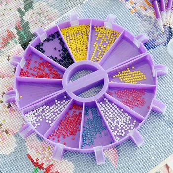 6-Grid Diamond Painting Tray 1