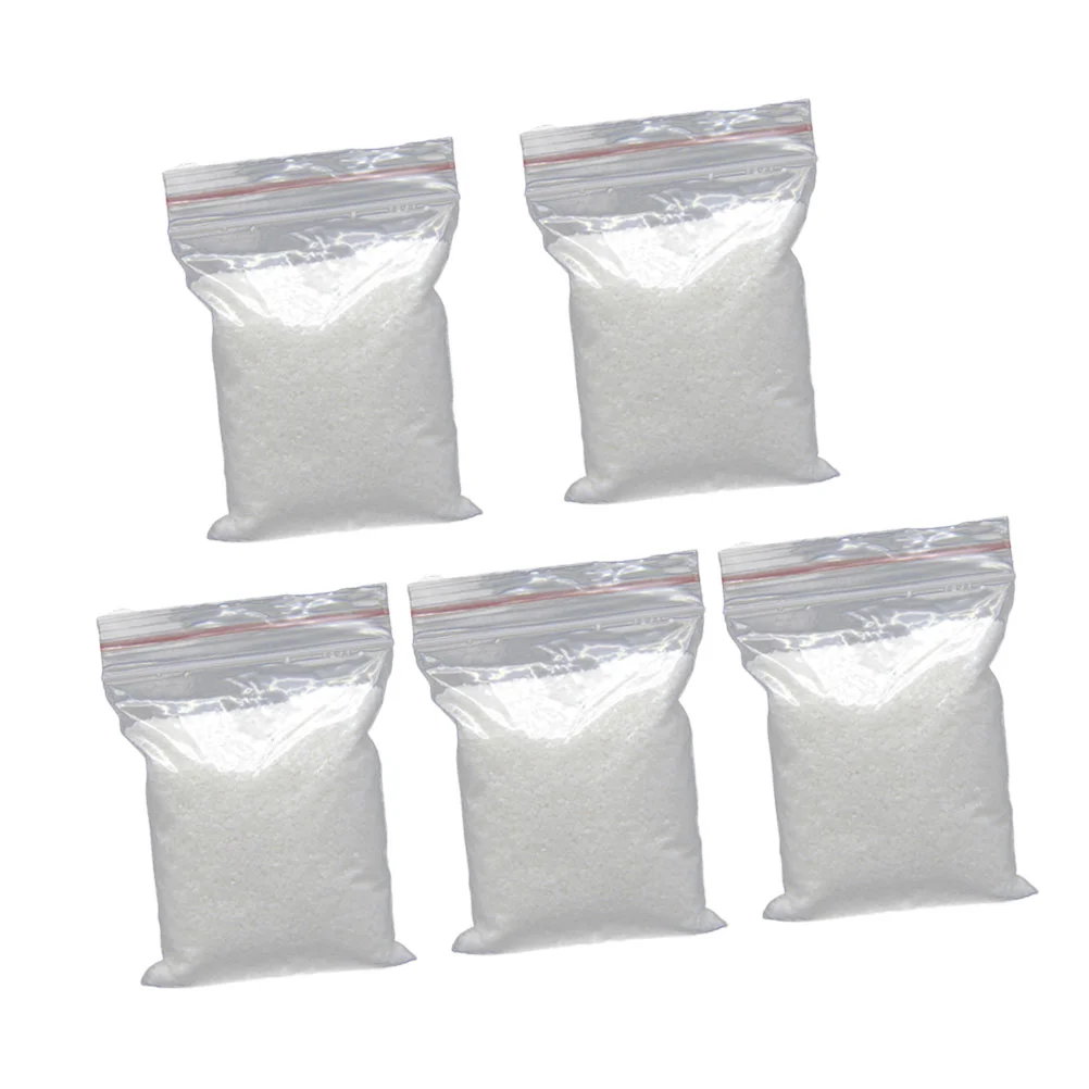 5 Packs Fish Tank Sand Decor Aquarium Decoration White 80g White Sand Decorations Bagged Decorate