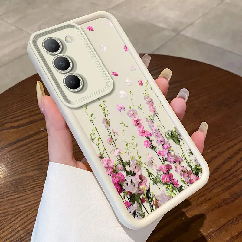 Cute Flower Fashion Shockproof Silicone Protective Phone Case