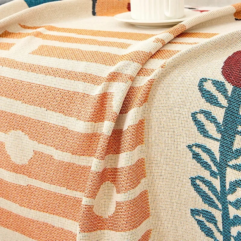 1PC Bohemian Style Sofa Throw Blanket for Living Room Anti-slip All Seasons Sofa Towel Slipcovers Camping Picnic Blanket Travel 3