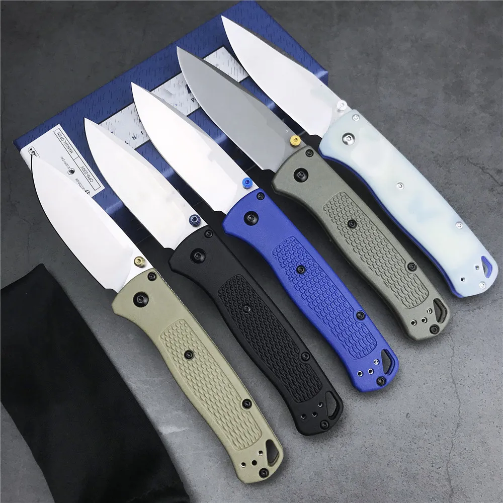 

Newest BM 535 533 Outdoor Folding Knife S30v Blade Survival Hunting Tactical Camping G10 Handle Lightweight Combat EDC Tools