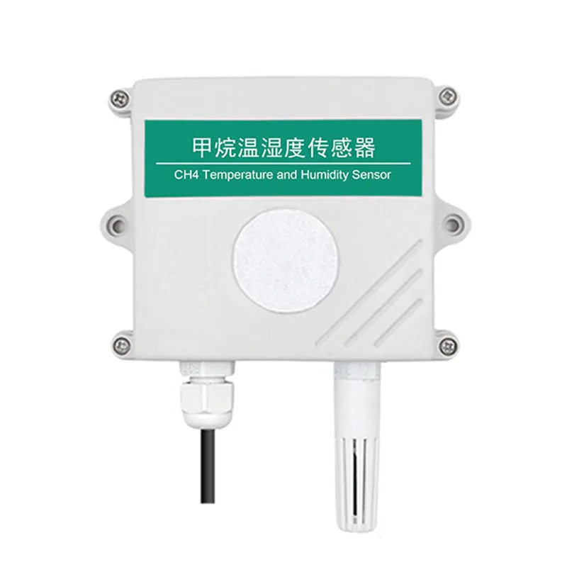 3-in -1 temperature and humidity Methane CH4 industrial combustible gas alarm detection gas concentration natural detector