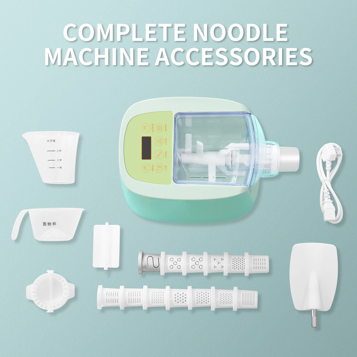 Small Mini Automatic Electric Pasta Noodle Maker Making Machine To Make Fresh Pasta At Home