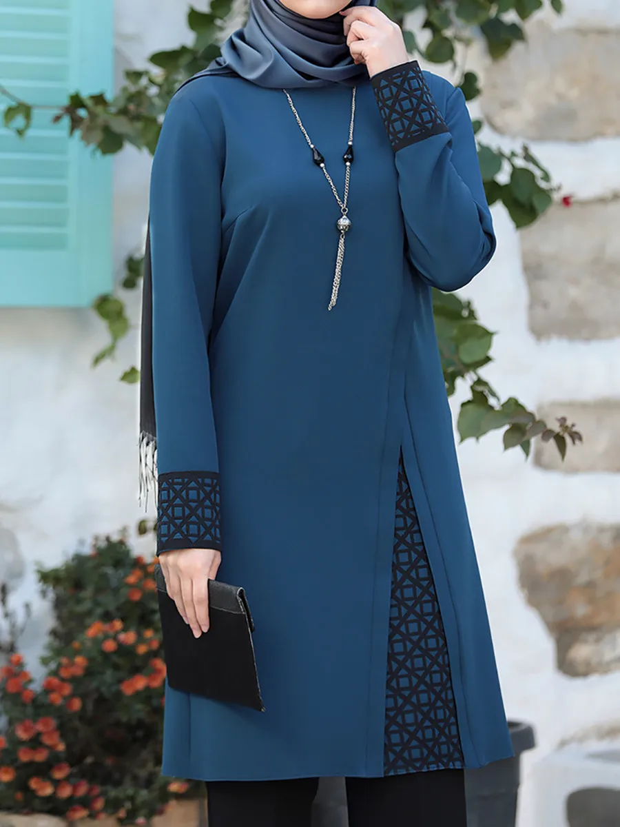 Рисунок 2 - Дубай Abayas Рамадан халат комплект