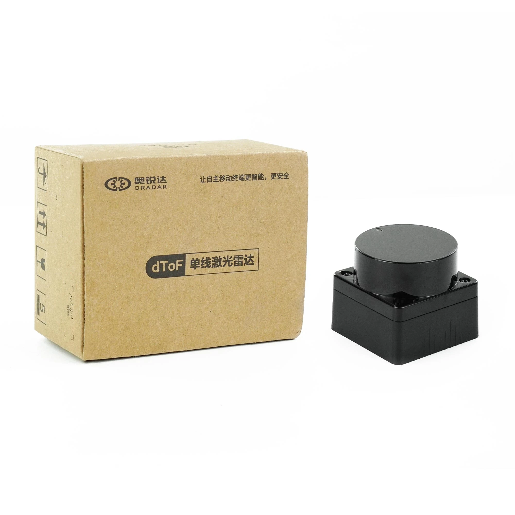 MS200 Lidar Sensor Kit Portable 360°TOF Ranging Scanner 12m Range Support ROS1 and ROS2 For ROS Robot Raspberry Pi Jetson NANO 5