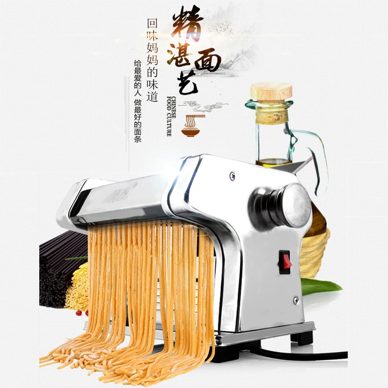 Stainless Steel Manual Cutting Adjustable Thickness Dough Fresh Noodle  Pasta Maker Machine Kitchen Tools - AliExpress
