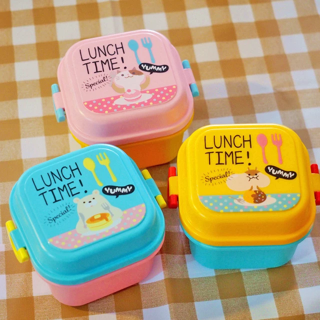 Lunch Box Children School Snack  Lunch Box Kids School Children - Cute Bento  Lunch - Aliexpress