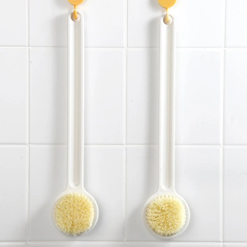 New Bath Brush Long Handle Exfoliating Scrub Skin Massager Exfoliation Bathroom Back Body Shower Cleaning Brushes