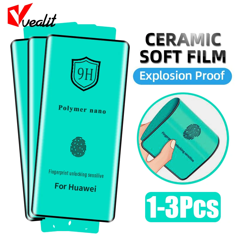 

Ceramic Soft Film for Huawei Mate 50 60 Nova 10 11 12 P30 P40 P50 P60 Pro Screen Protector Honor Magic 5 6 Lite 80 70 90 100 Pro