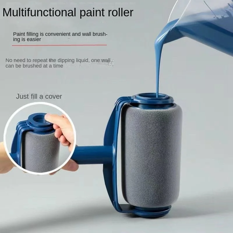 Wall Brush Tool Paint Roller Latex Paint Telescopic Rod Brush Painting
