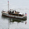 Wooden Yacht Northwest Wind Basswood Kit Assembled Ship Model 1