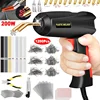 200W Upgraded Plastic Welder 2 in 1 Plastic Welding Kit Repair Welder Hot Stapler Soldering Gun with Weld Rods Car Bumper Kayak 1