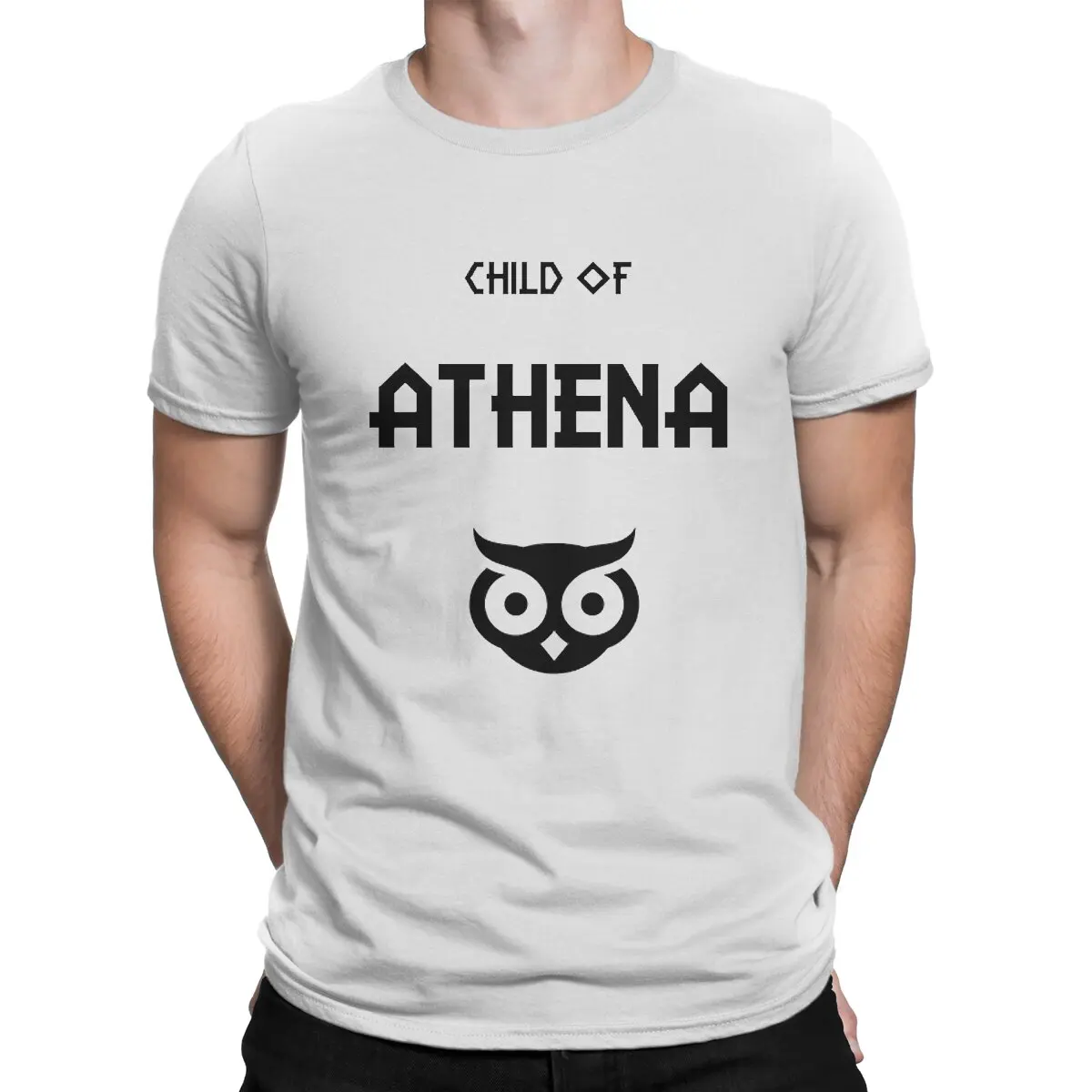 Uomo Bradley Jackson Child Of Athena Print Gods Mitologia Tv Show Movie T Shirt Bradley Jackson Abbigliamento In Puro Cotone Manica Corta