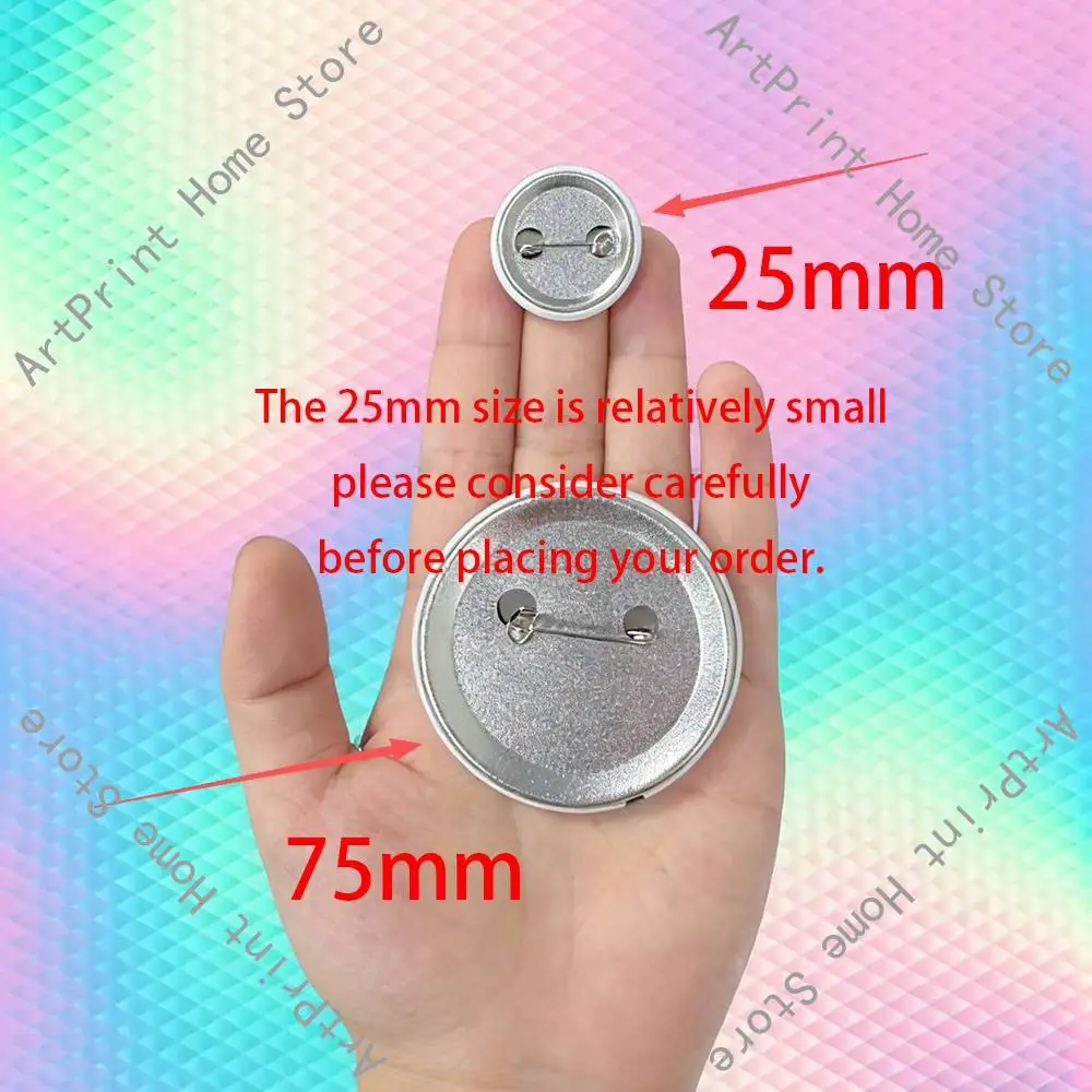 Q-Quackity Fanart 32mm 58mm 75mm 44mm 25mm 애니메이션 배지 브로치 DIY 핀 장식 생일 선물
