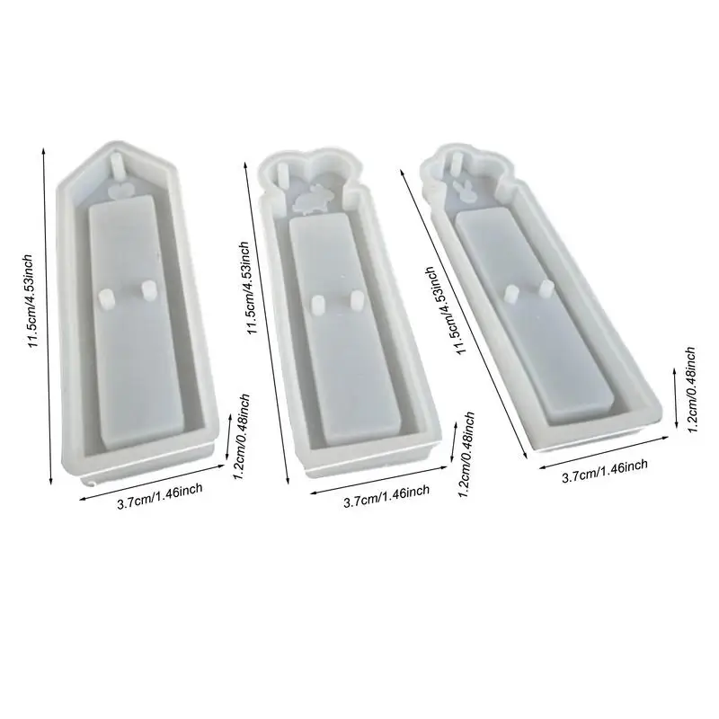 Chocolate Stand Mold 3pcs Silicone Home Parties Decorations Resin Mould Festival Candle Making Mold Easter Bunny Molds Reusable