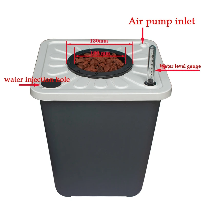 DIY Home Soilless Cultivation Equipment Balcony Vegetable Hydroponic Bucket Cucumber Tomato Plant Growth Hydroponic System hydroponic gardening kit hydroponic planting tools