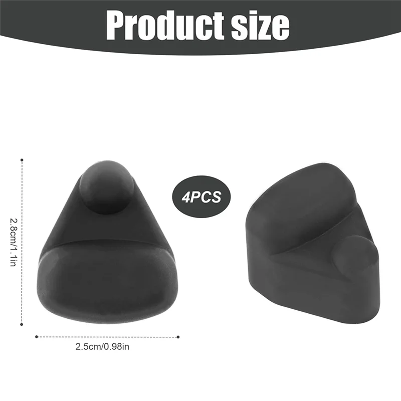 Stanley Quick FILP GO 24 Oz 36 Oz, 누출 방지 실리콘 스토퍼용 AB41-4Pcs 교체 스토퍼