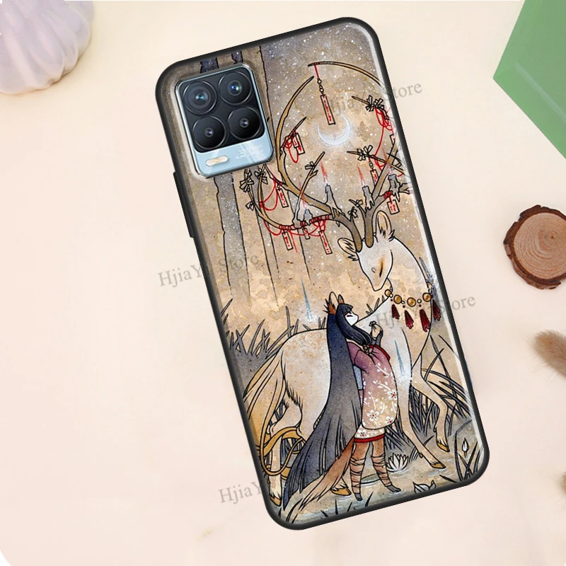 Kitsune Fox Art Phone Case - Elegant and Stylish Design