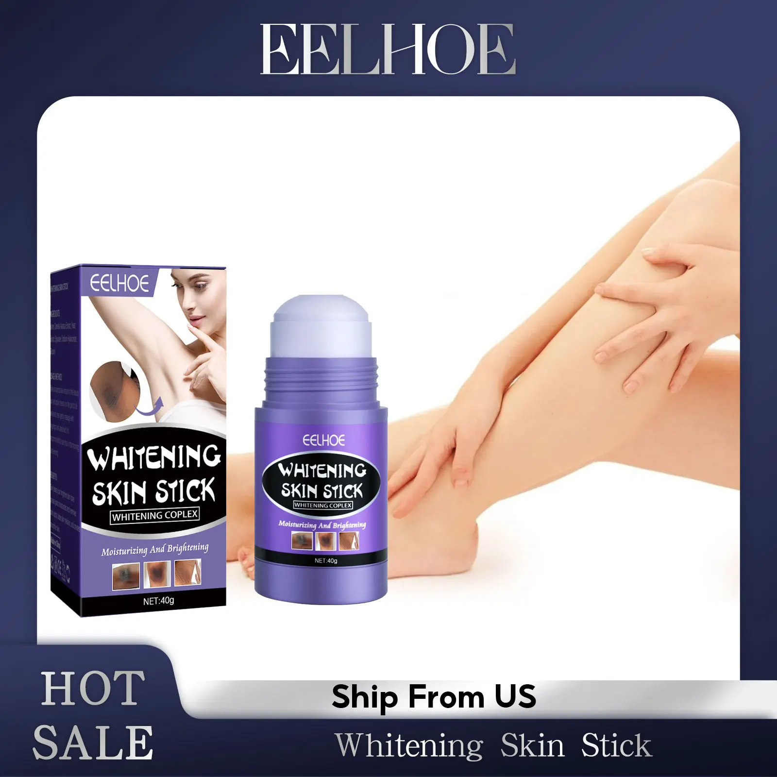 EELHOE Body Care: Lighten Dark Skin on Armpits, Thighs, and Knees