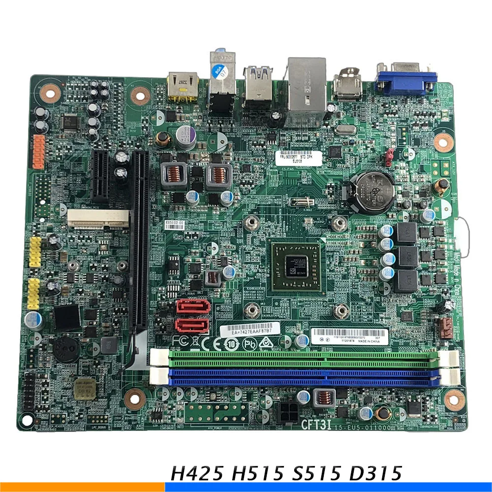 Desktop PC Motherboard For Lenovo H425 H515 S515 D315 KBY3-LT CFT3I V:1.0 Mainboard 3 Desktop PC Motherboard For Lenovo H425 H515 S515 D315 KBY3-LT CFT3I V:1.0 Mainboard