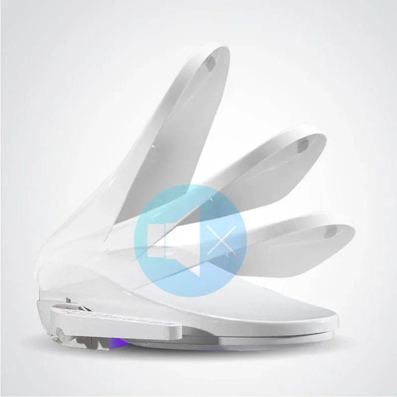Electronic Bidets Multi Functional Slow-Close Toilet Seats Warmer Smart Cover