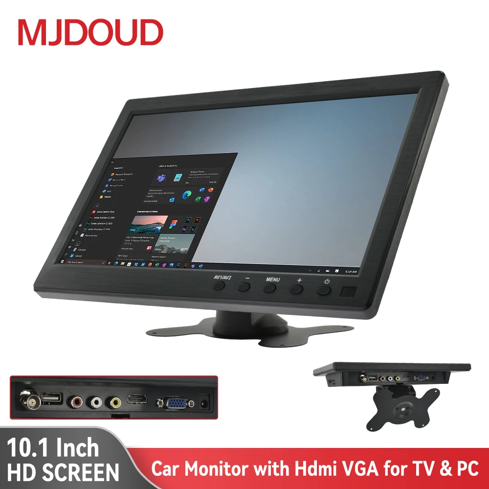 MJDOUD-10-1-Polegada-Car-Hdmi-Monitor-para-TV-Port-til-PC-VGA-Display ...