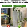 5/10PCS Plants Support Rod Reusable Fixed Stick for Plants Stand Support Flower Vine Climbing Bracket Gardening Accsesories 6