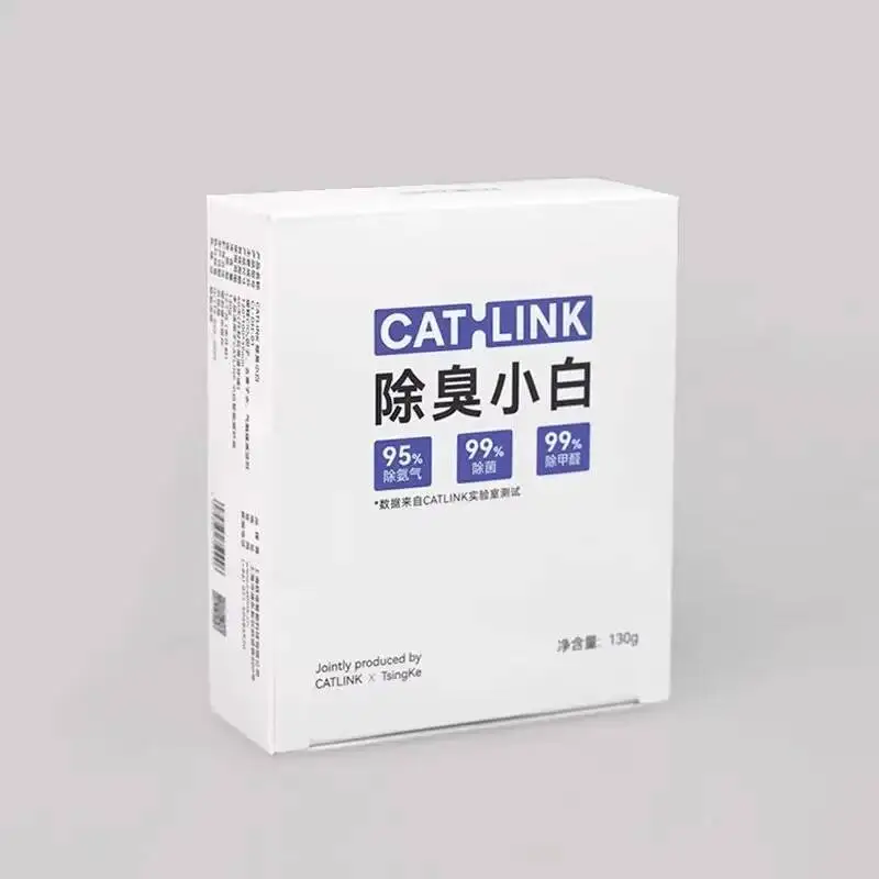 CATLINK 애완동물 액세서리 탈취 젤 쓰레기 봉투 소형 흰색 고양이 화장실 냄새 제거제