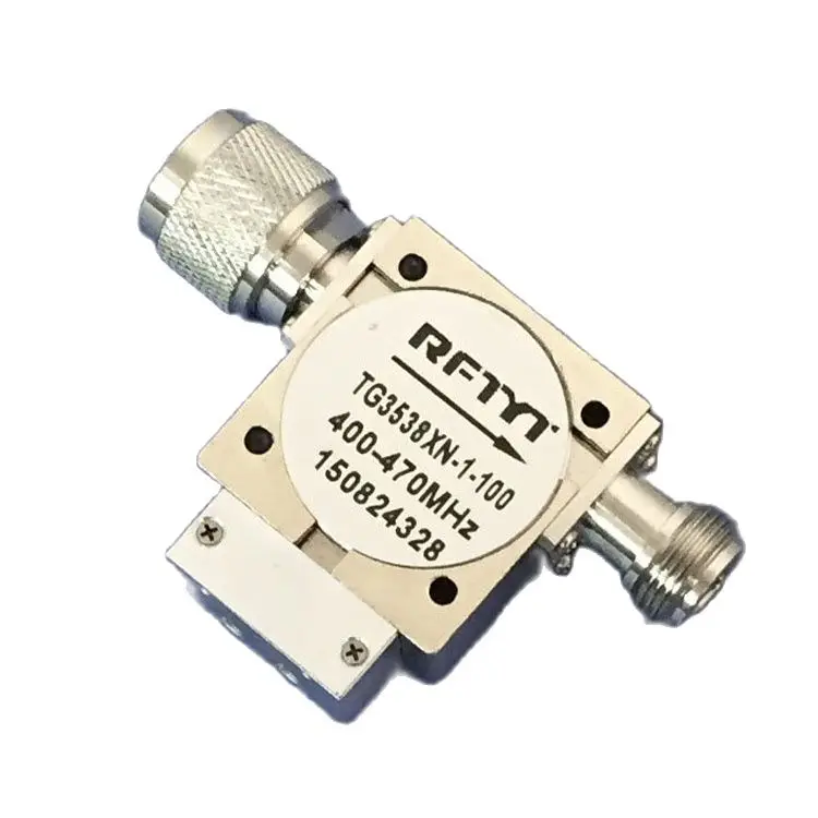 

400-470MHz coaxial RF microwave isolator UHF high power communication isolator