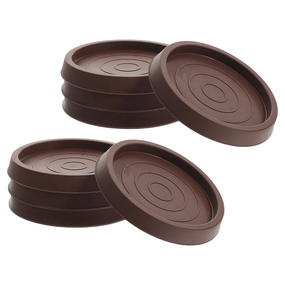 

Round Rubber Anti-Slip Pad Chair Leg Caps Table Pads Furniture Feet Covers Floor Protector Non-Slip Coasters Cups
