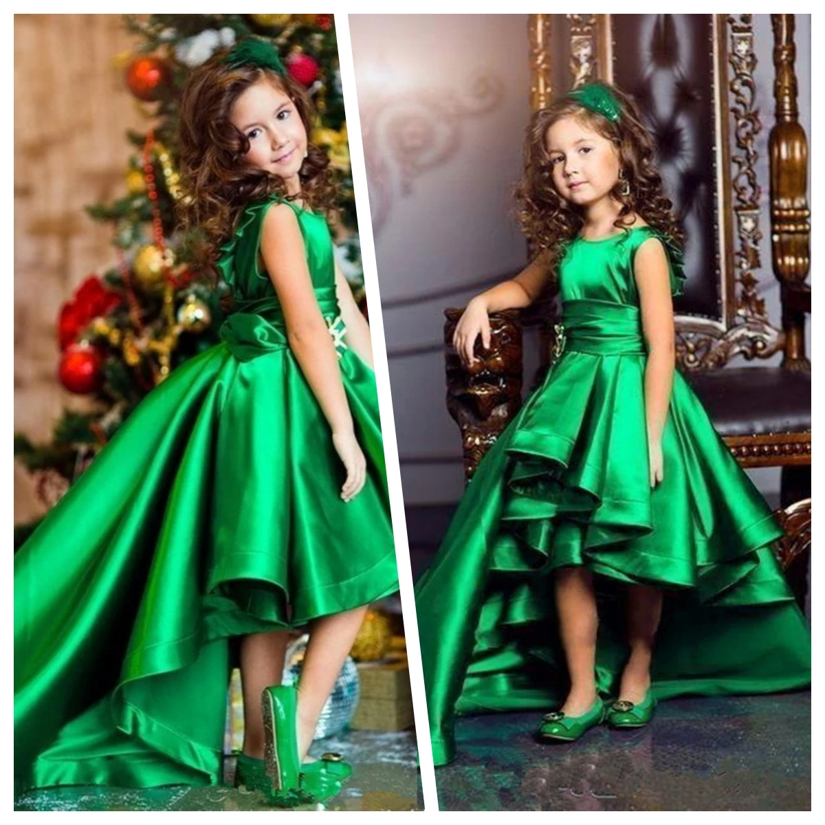 2019 Beads Halter Girls Pageant Dresses Little Girl Ball Gown Big Kids Full  Length Cap Sleeve Cu on Luulla