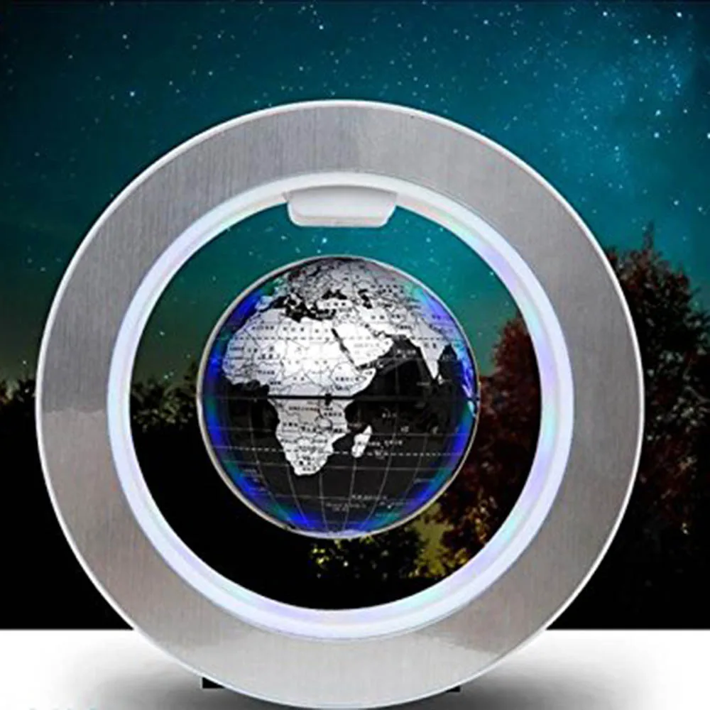 

Round LED Magnetic Levitation World Map Globe Light Anti Gravity Magnetic Ball Christmas Home Office Decoration AU/US/EU/UK