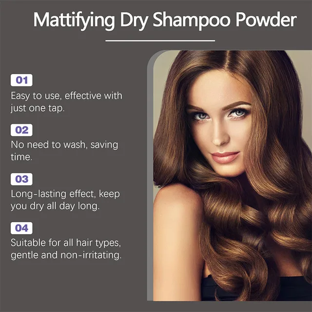 No Wash Hair Fluffy Powder Lazy Bangs Refreshing Instantly Natural Oil Control Increased Hair Volume Dry Hair Powder 7g 2024