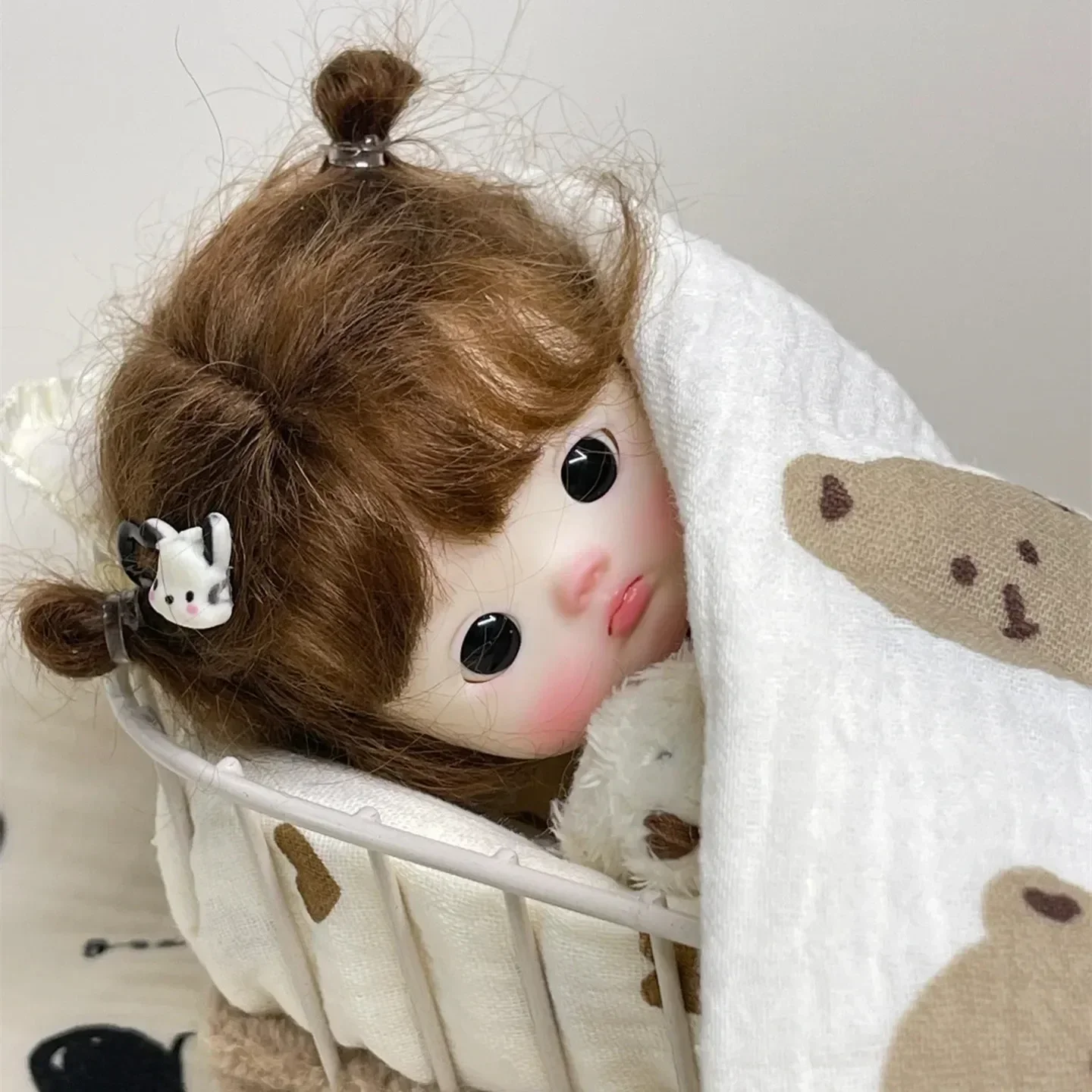 Diandianmeiシスターとブラザー式ヘッドかわいいbjdサプライズ