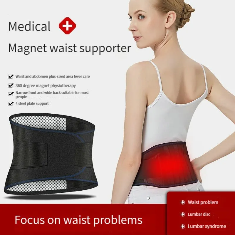 Lumbar support belt warm tighten abdomen men and women universal girdle