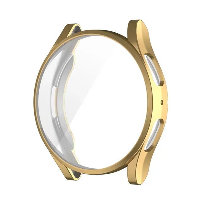 Premium Full Cover Protective Watch Case - Soft TPU Plating with Screen Protector and Anti-fall Design