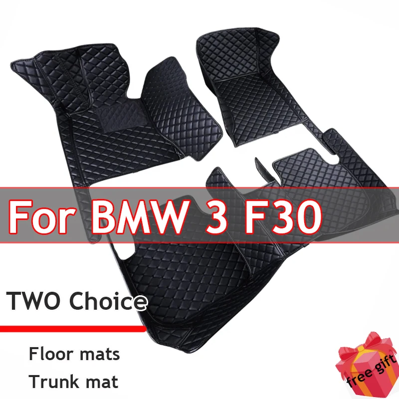 

Car Floor Mats For BMW 3 F30 325i 330i 320i 318i Five Doors 2013 2014 15 16 17 18 19 Foot Pads Carpet Cover Interior Accessories