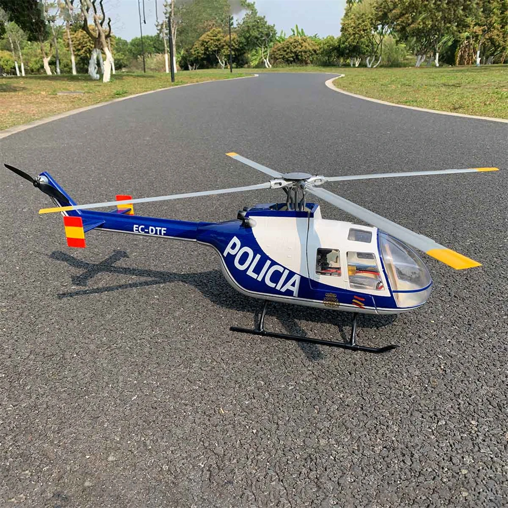 FLY WING BO-105 470 클래스 2.4G 6CH GPS 안정화 스케일 RC 헬리콥터 RTF(H1 비행 컨트롤러 포함)