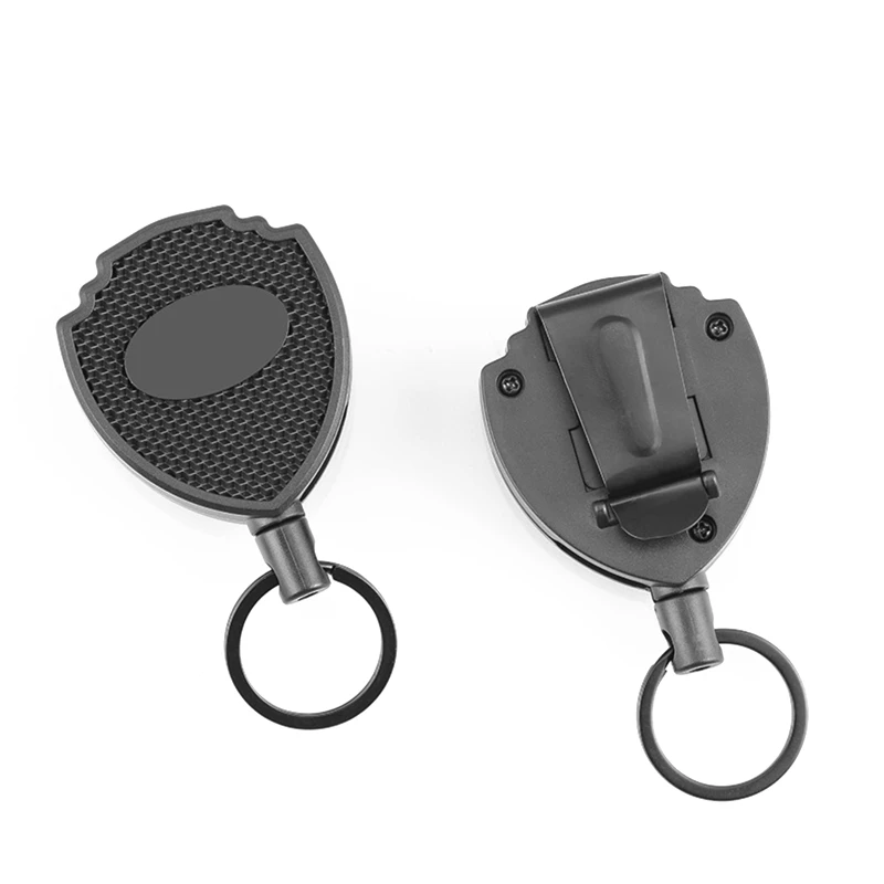 Llavero Retráctil Con Cuerda Elástica De 100 Cm, Antirrobo, Para Tarjetas De Identificación - Ideal Para Enfermeras, Profesores
